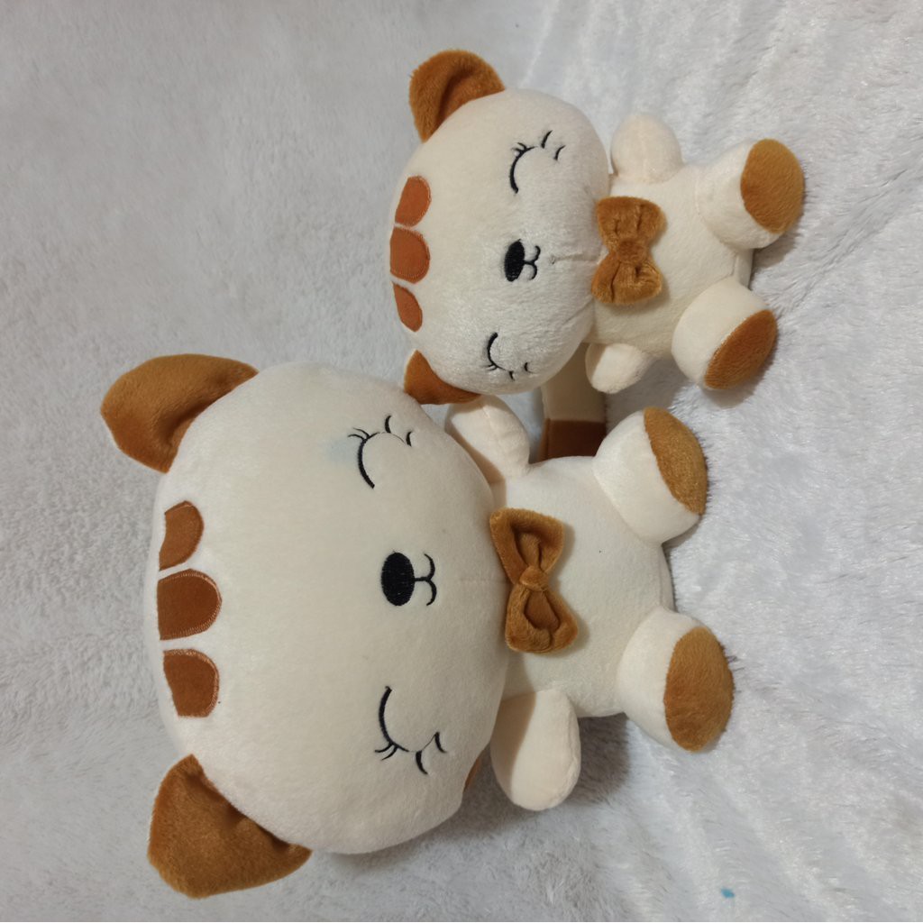 BONEKA KUCING CANTIK KAKA 35cm ADIK 25cm