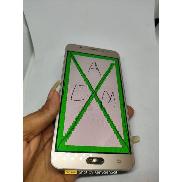 LCD Samsung J7 2016 J710 Copotan