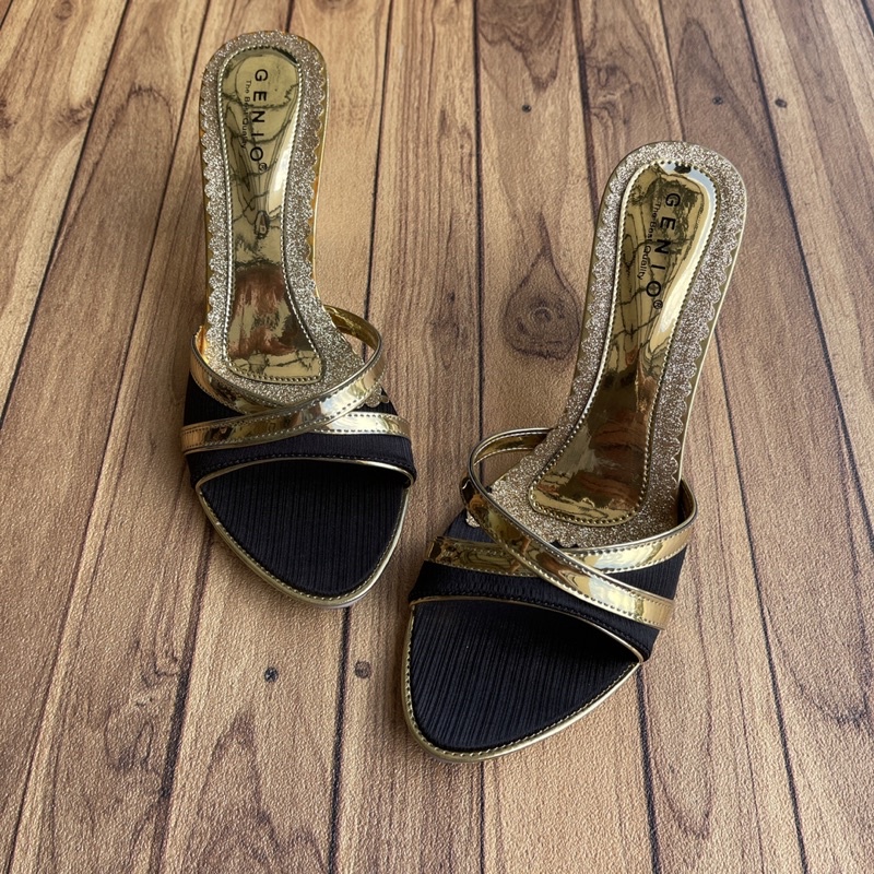 Sandal Wanita Terbaru hak 7cm Genio