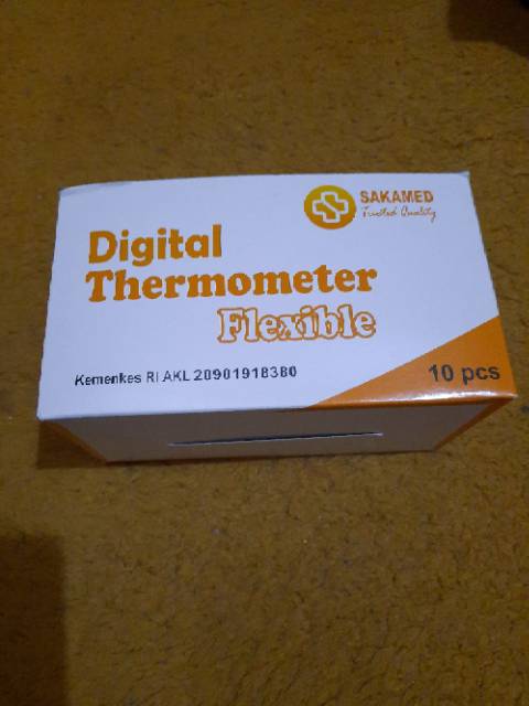 Thermometer Digital Flexible/Ujung Lentur no Mercury Garansi toko