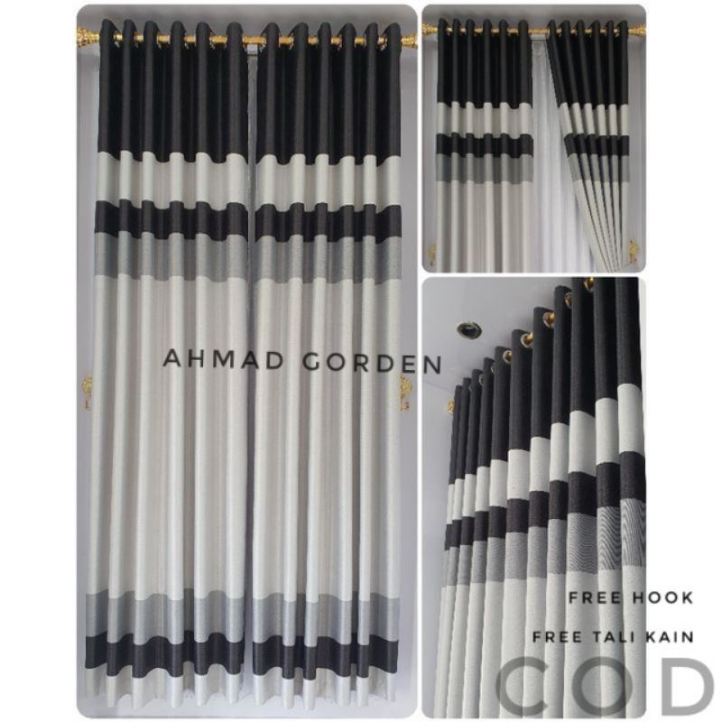 Gorden Blackout Mewah L100xT250_L140XT250 Gorden Minimalis