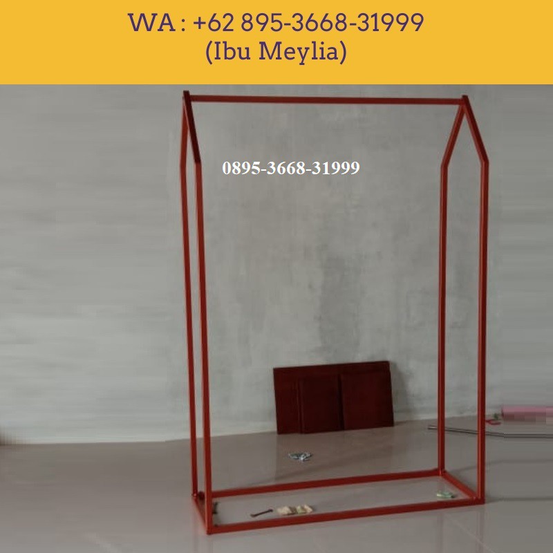 Gawang Baju Besi/ Harga Gawangan Baju/ Gawang Baju Bongkar Pasang