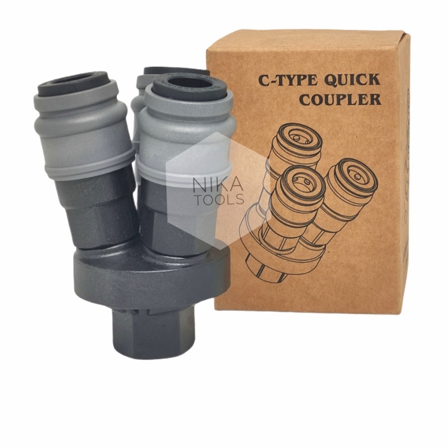 Coupler Cabang 2 &amp; 3 Air Quick Coupling 2 Way &amp; 3 Way