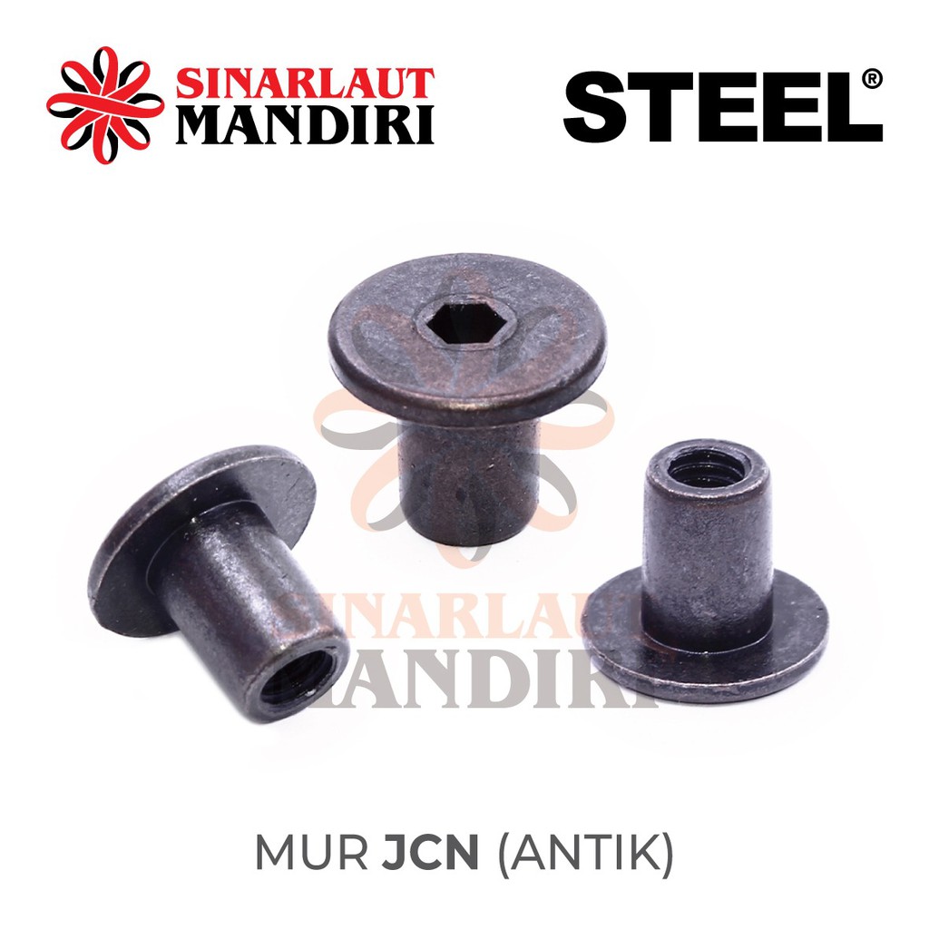 Mur JCN M6 x 13 Antik