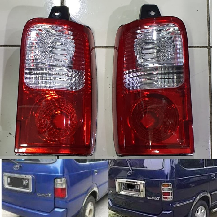 Lampu stop REM BELAKANG TOYOTA Kijang new Kapsul LGX 1997 sampai 2000 MODEL KACA KRISTAL 1998 1999 sx