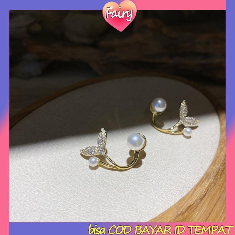 COD✨2022 Baru Anting 925 Perak Korea Anting Wanita Berlian Anting Tusuk Aksesoris Fashion Murah Earrings Jewelry Fashion Untuk Wanita  F