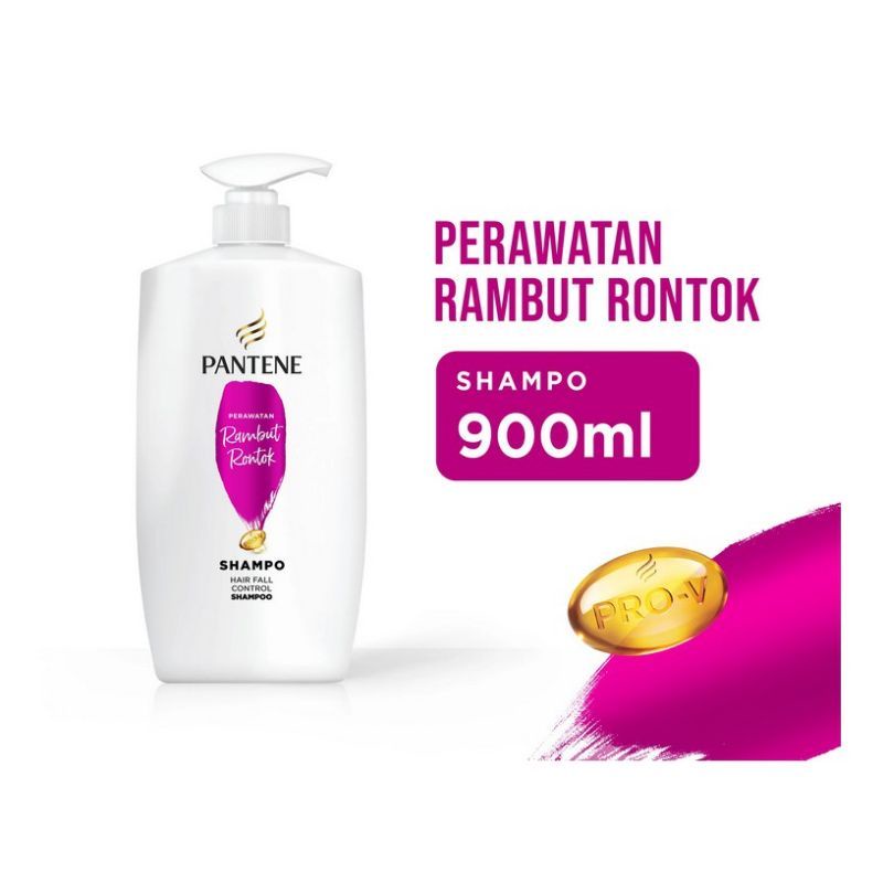 Shampo Pantene 900ml / Pantene Shampoo Anti Ketombe, Rambut Rontok, Anti Lepek-Rambut Rontok