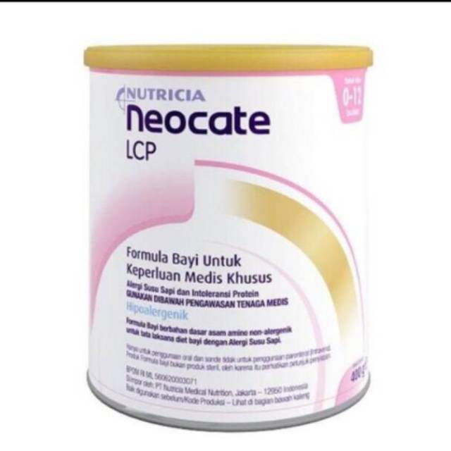 Neocate 400gr 0 sd 12 bln