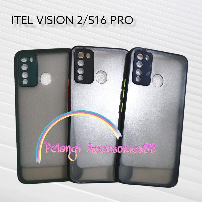 CASE ITEL VISION 2 / S16 PRO SOFTCASE CASE DOVE CASE FULL COLOUR