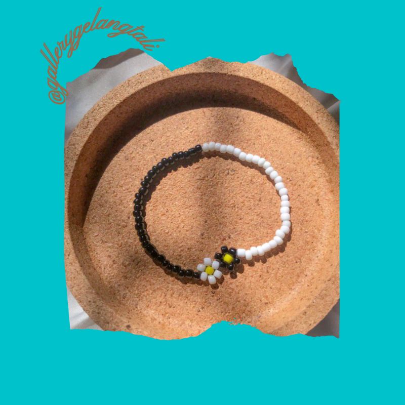 gelang manik chery|gelang manik daisy|gelang smile|gelang smile|gelang manik korea