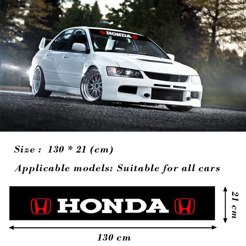 sticker mobil / stiker kaca mobil honda / stiker mobil honda city