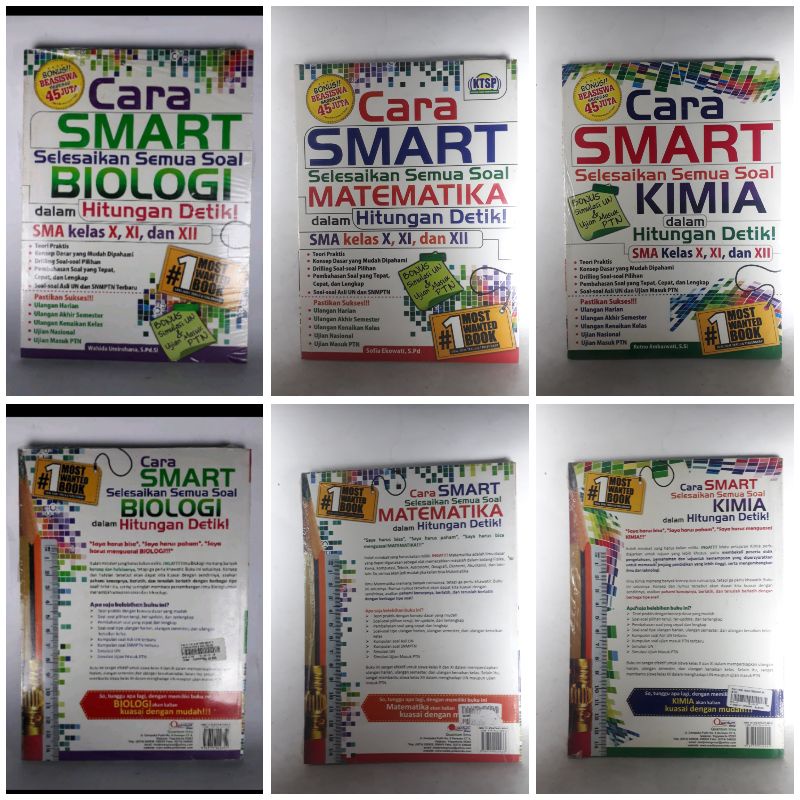 Cara Smart selesaikan semua soal Matematika, Kimia, Biologi, Bahasa Inggris  dalam Hitungan Detik SM