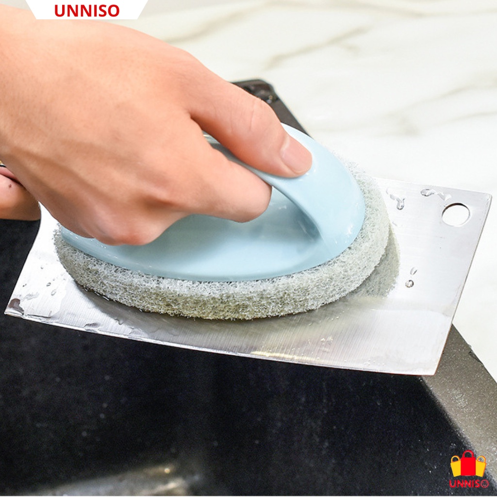 UNNISO - Sikat Spons Handle Cuci Piring Wastafel SPC04