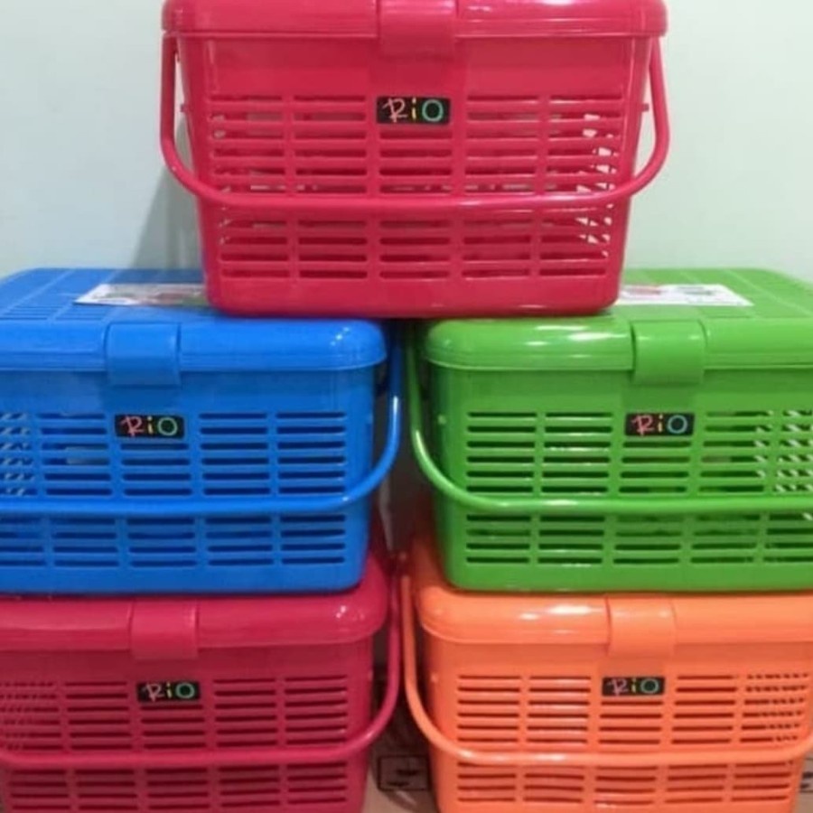 KERANJANG KUCING PLASTIC RIO / PET CARRIER KUCING