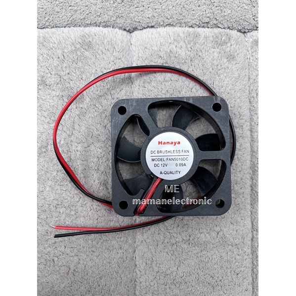 Fan DC 12V 5Cm Hanaya