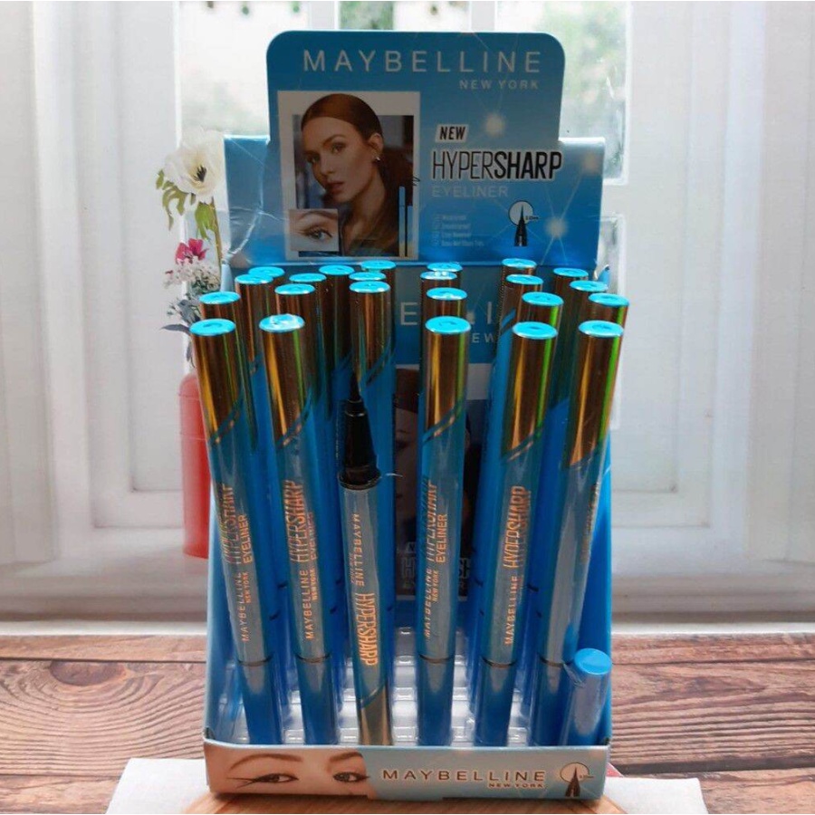 EYELINER HYPER SHARP BLUE MAYBELLINE WATERPROOF SMUDGEPROOF