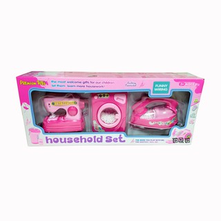 Mainan Anak House Hold Play Set Isi 3 Pcs Mini Happy Family | Shopee