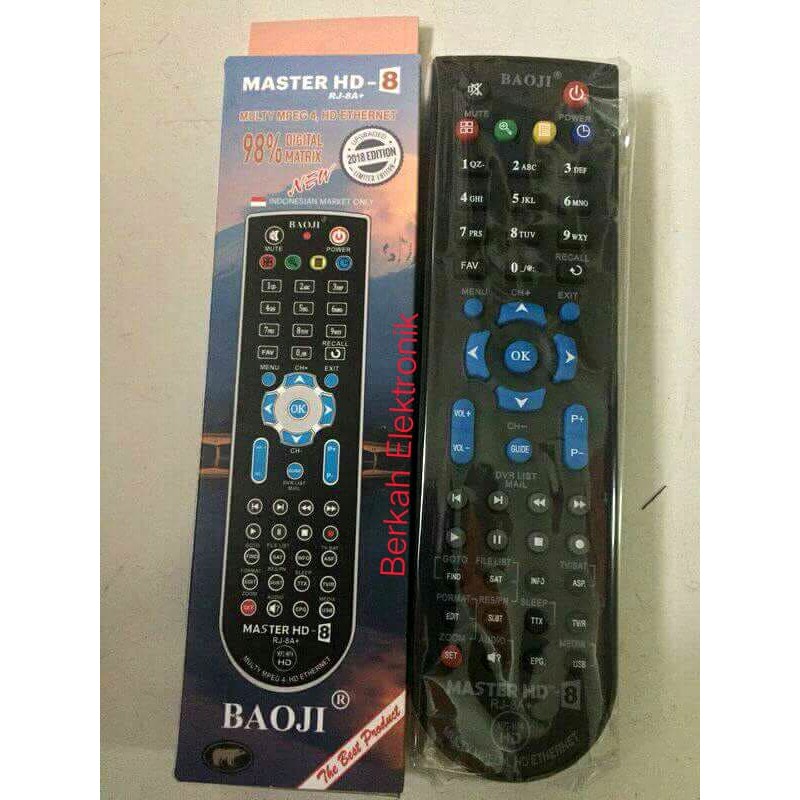 REMOT REMOTE MASTER HD8 MULTI RECEIVER/DIGITAL MPEG4 NEW
