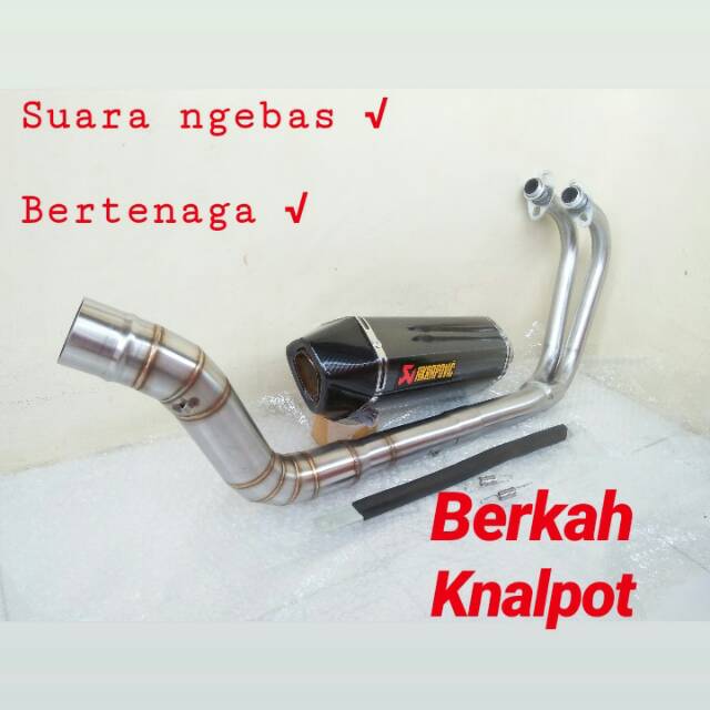 Knalpot Racing Akrapovic CBR 250RR NINJA 250Fi NINJA 250KARBU R25 Akrapovic karbon