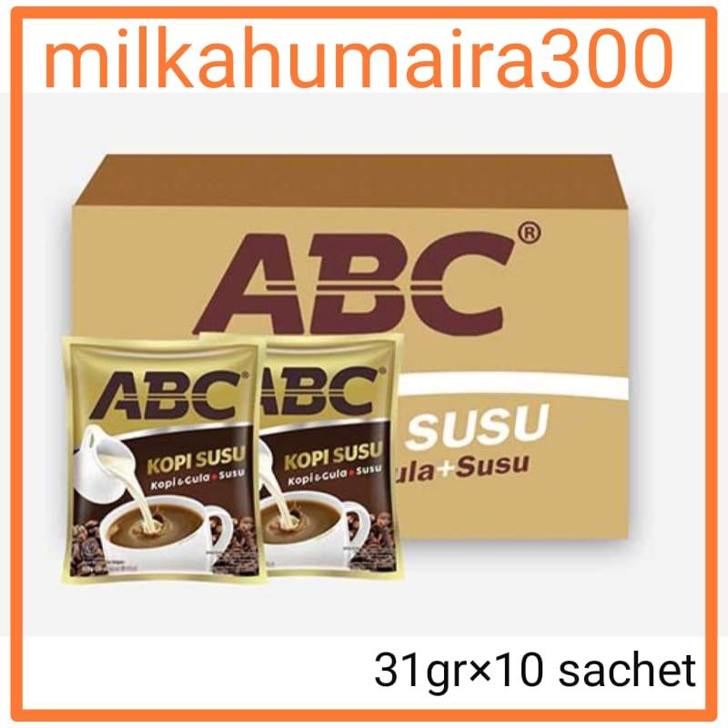 

KOPI ABC SUSU 20 GRAM RENCENG ISI 10