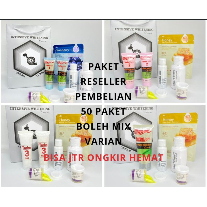 cream turbo 50 paket bisa mix varian