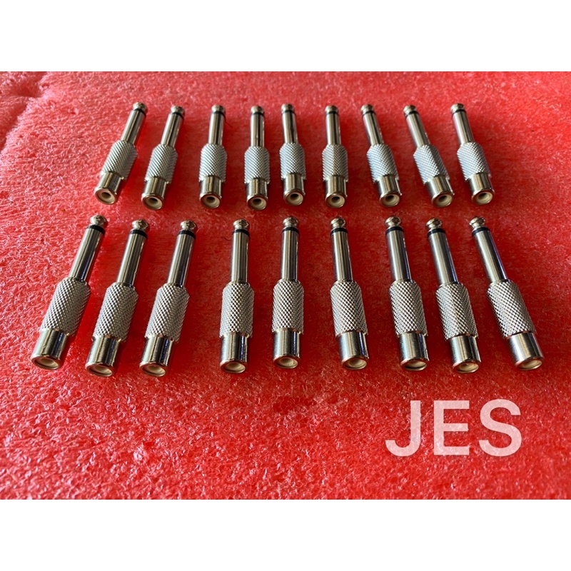 Konektor Besi Sambungan Jek RCA ke MIC