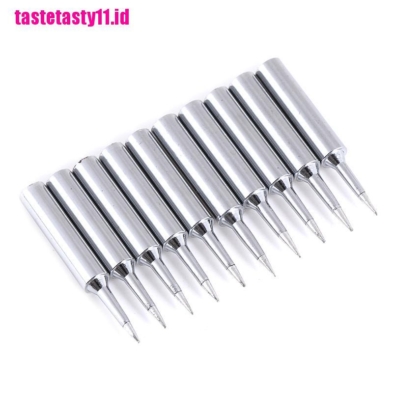 10 Pcs Ujung solder Pengganti Bahan Besi Ukuran 900m-t-i