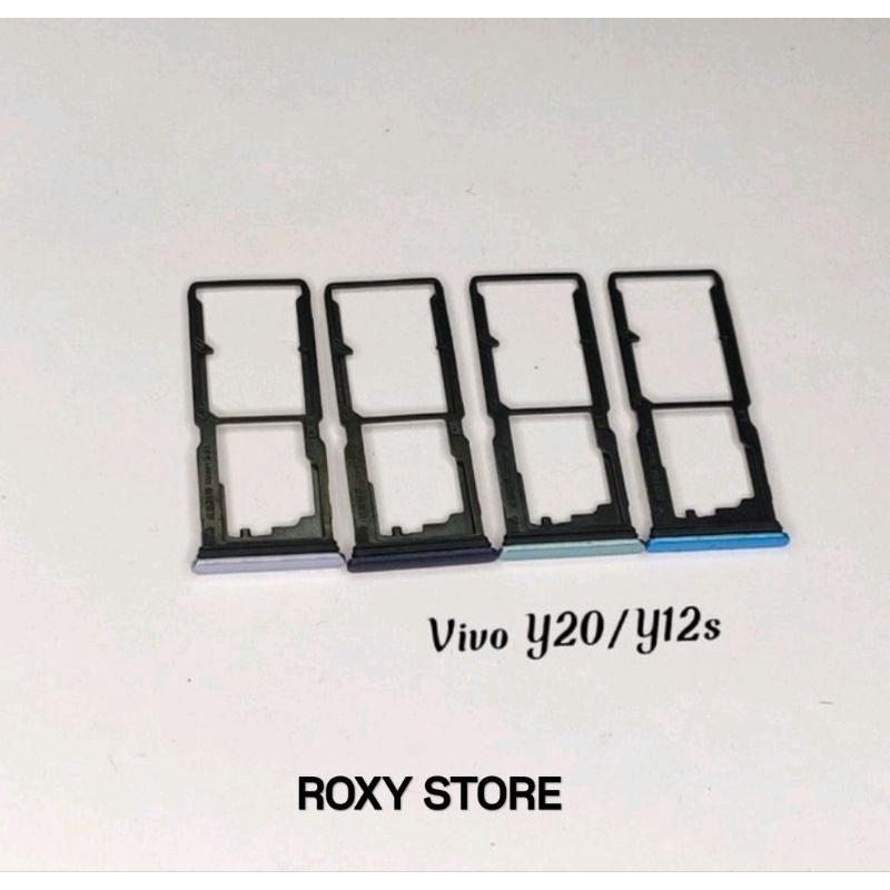 Simtray Slot Sim Card Vivo Y20 / Y12S