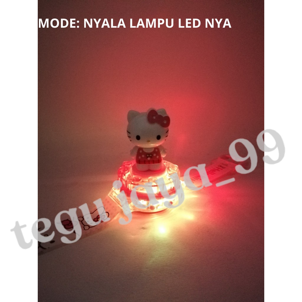 JAM TANGAN LEGO ANAK PEREMPUAN LAMPU LED DAN MUSIK KARAKTER KARTUN TE560 GROSIR MURAH