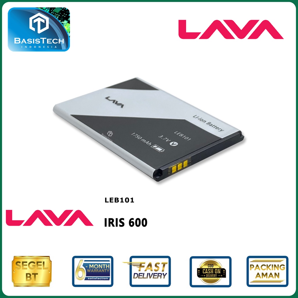 BATERAI LAVA IRIS 600 - LEB101 - ORI99 GOOD QUALITY