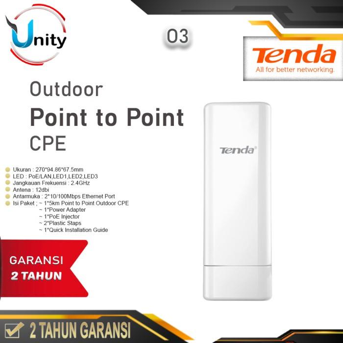 Tenda O3 Outdoor Point to Point CPE Tenda 03 CPE Router Wireless