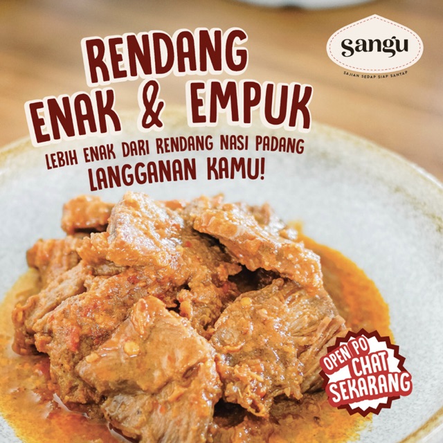 

Sangu Rendang Daging Minangkabau