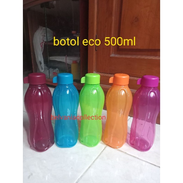 tupperware botol minum / botol ECO 500ml tutup ulir/putar