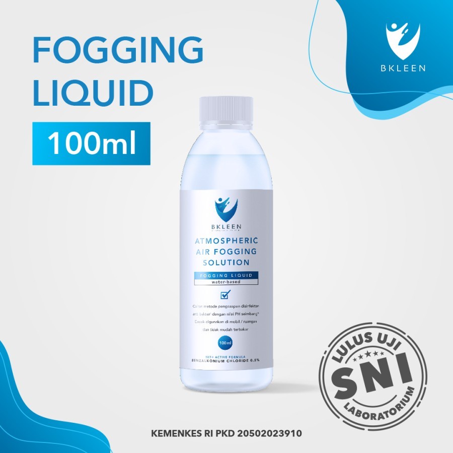 BKLEEN Cairan Fogging Mobil Rumah Disinfectant, Desinfektan 100ml