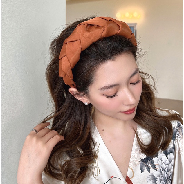 Korean Headband / Bando Kepang Fluffy Busa / Bando Poni Karel