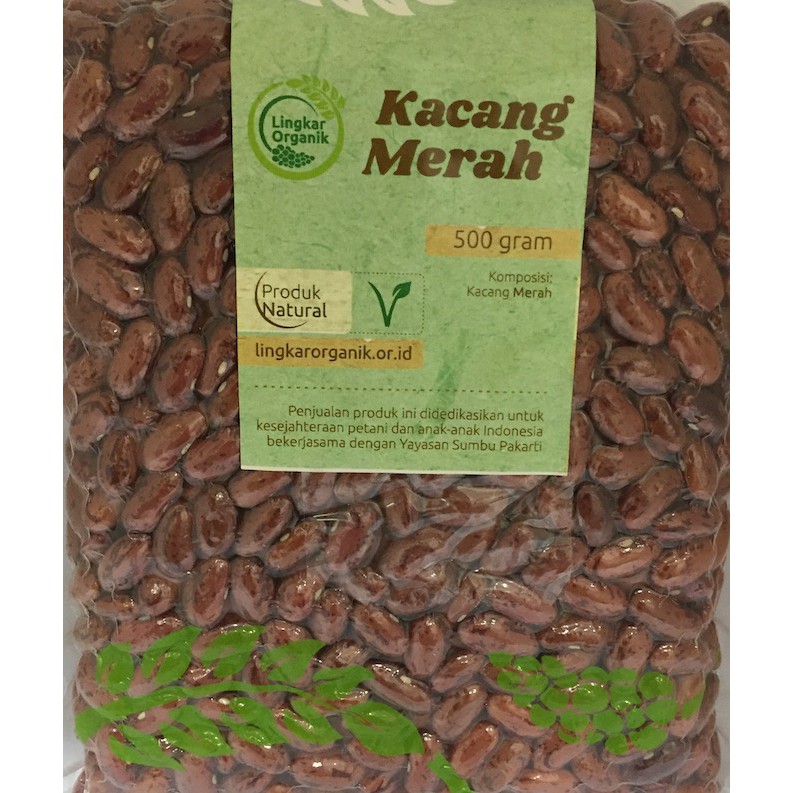 

Kacang Merah Lingkar Organik 500g