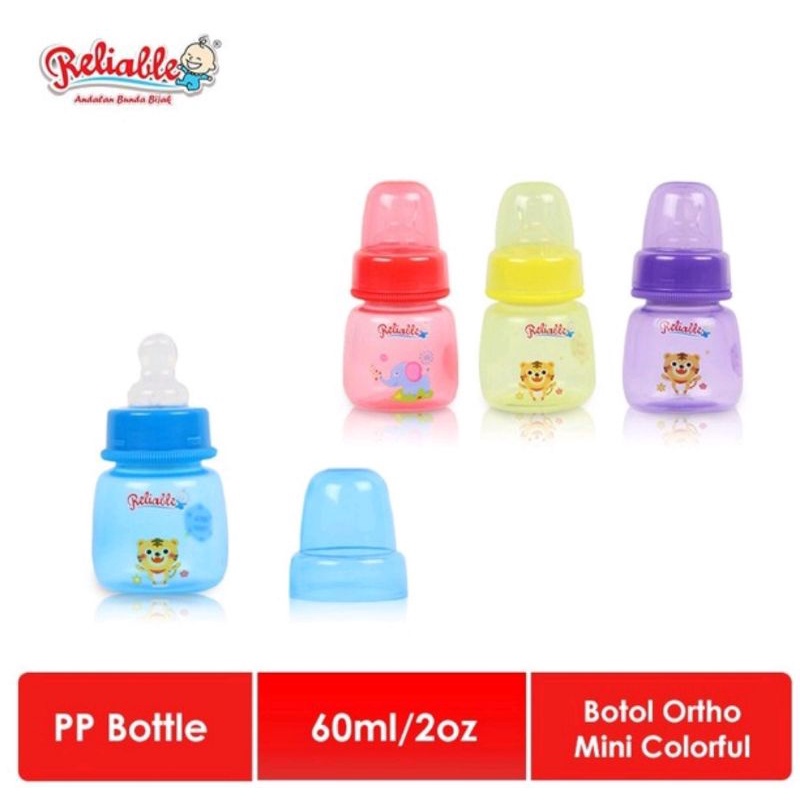 Reliable Botol Susu Ortho 60ml RBS-9932