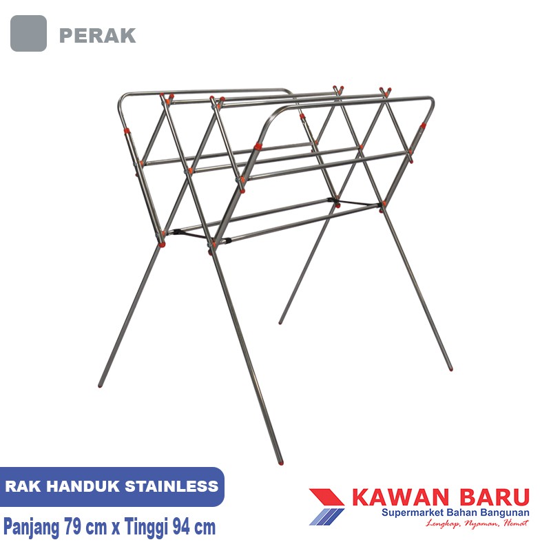 KB Rak Handuk Jemuran A13  Stainless Steel