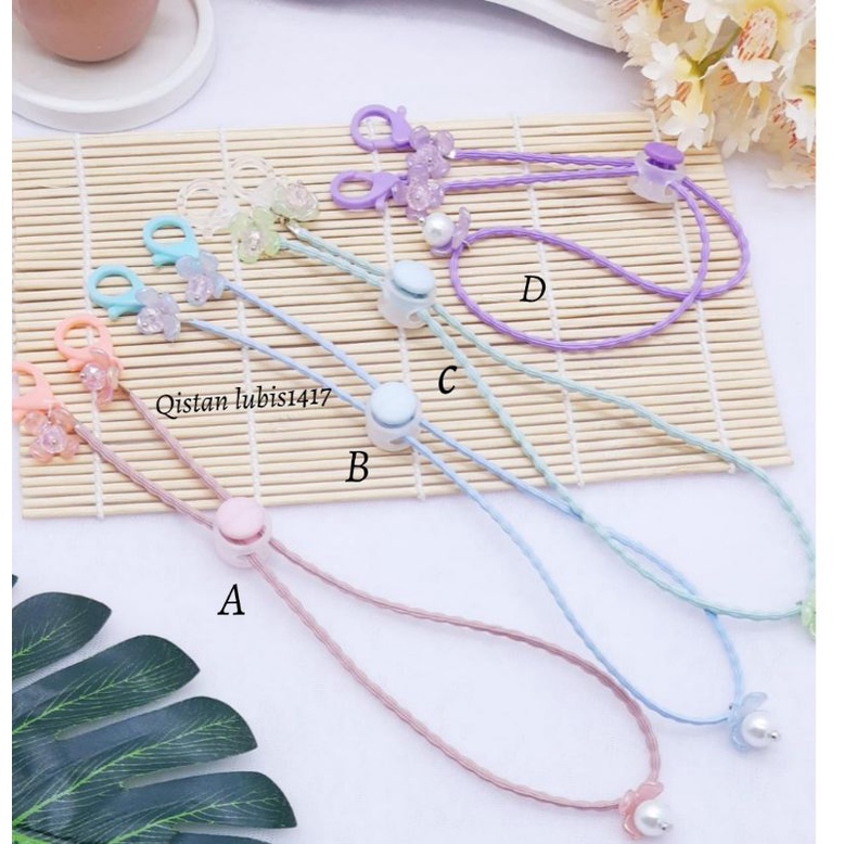 Strap gembul bunga Clover