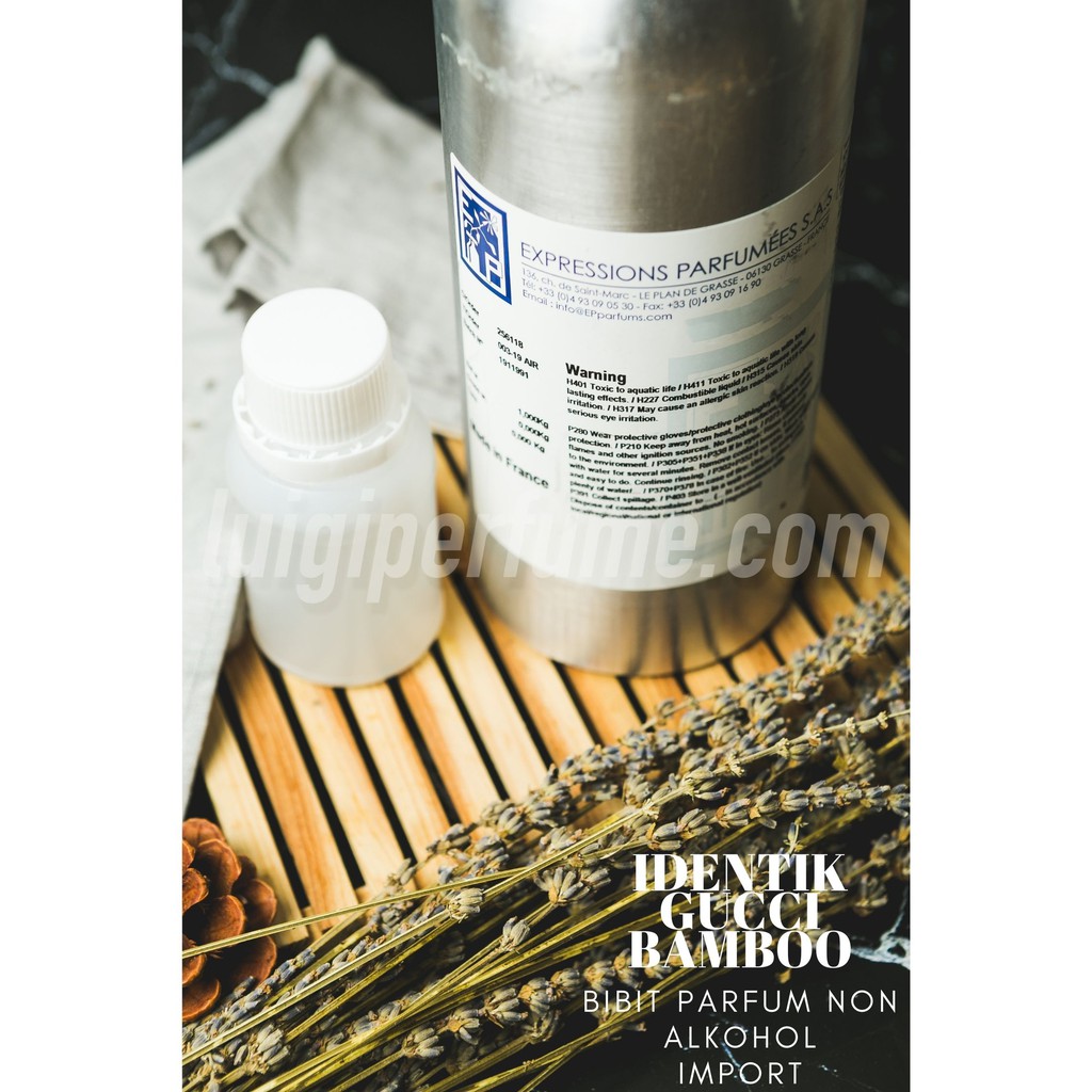 BIBIT PARFUM  IDENTIK GUCCI BAMBOO 100 GR NON ALKOHOL MEREK EXPRESSION PARFUMEES IMPORT