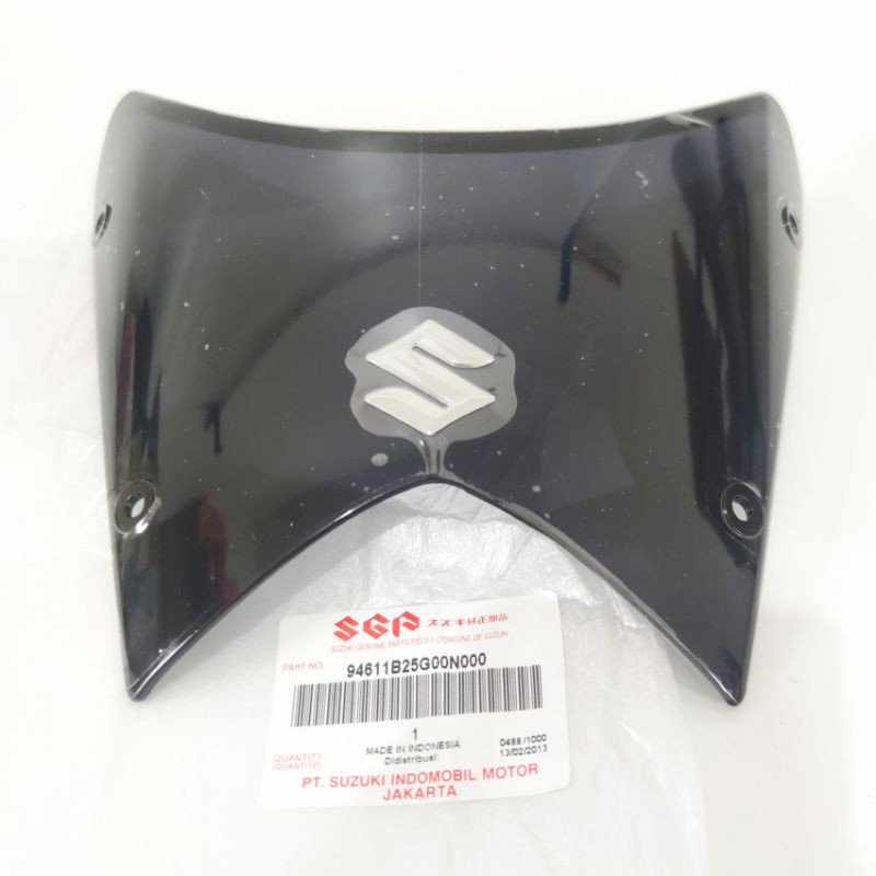 Visor satria fu 150 Barong plus logo Suzuki original SGP 94611-25G00-000