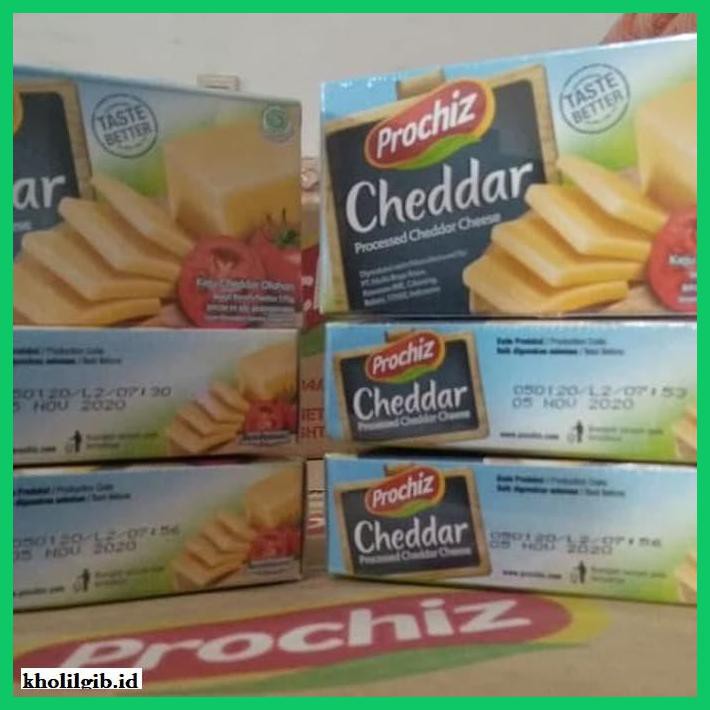 

Ujekujek- Keju Prochiz Cheddar 170G Terenak Dan Termurah -Original.