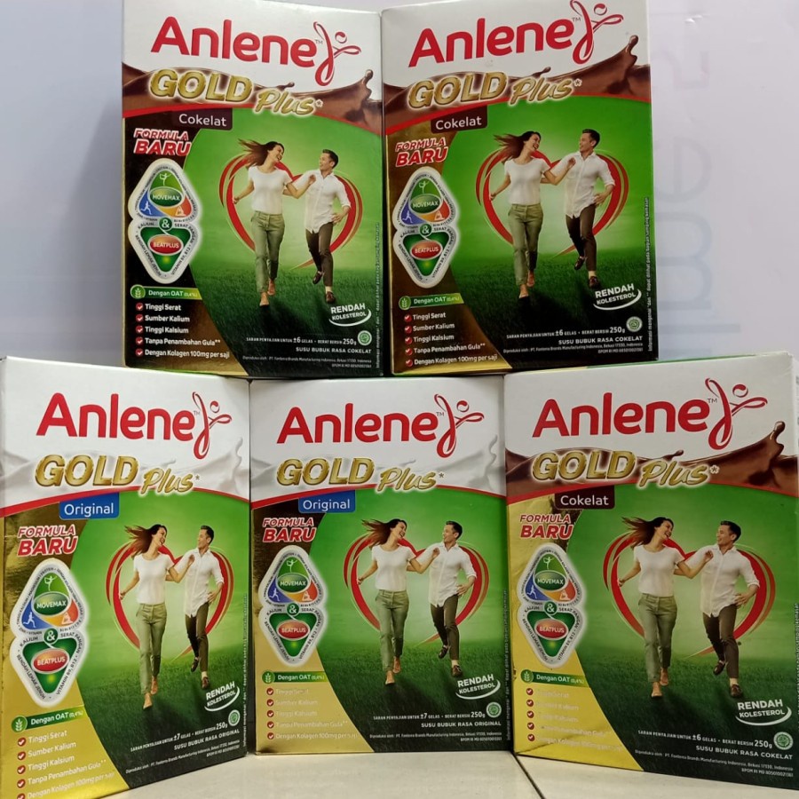 

Anlene Gold Plus Cokelat 250g