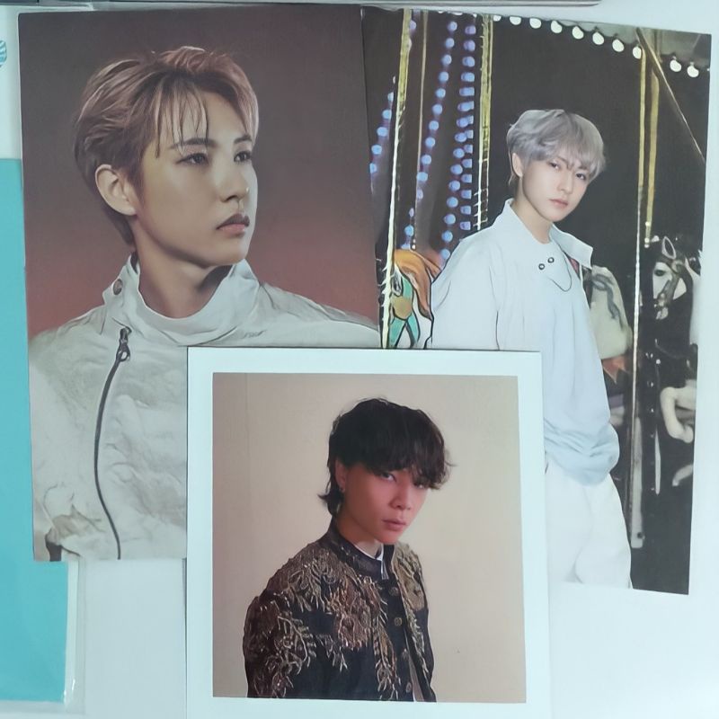 POSTCARD CASHBEE CHINA RENJUN POLA EVENT FAVORITE JOHNNY NCT 127