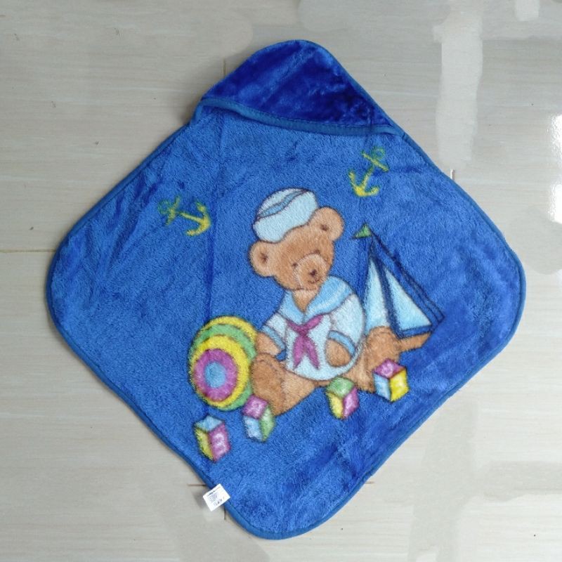 selimut bayi topi cbryan 70x70 / blanket bayi topi