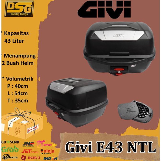Box motor Box GIVI E43 NTL Givi E 43 NTL E43NTL Box Touring