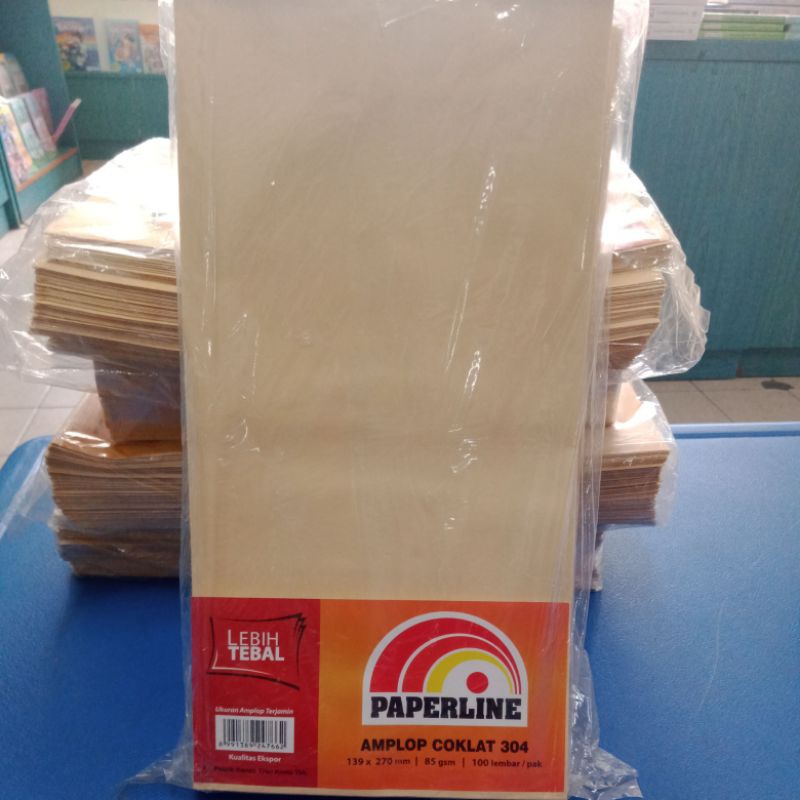 

Amplop Coklat Lem 304 Paperline