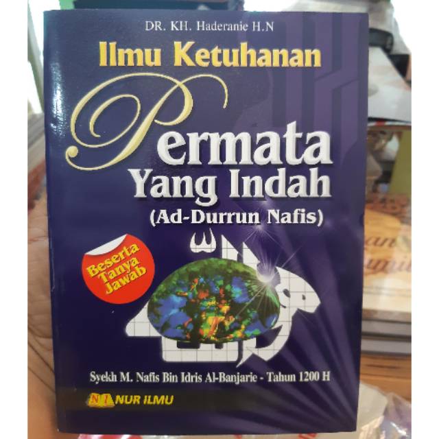 buku Ilmu ketuhanan permata yang indah
ad-durunnafis