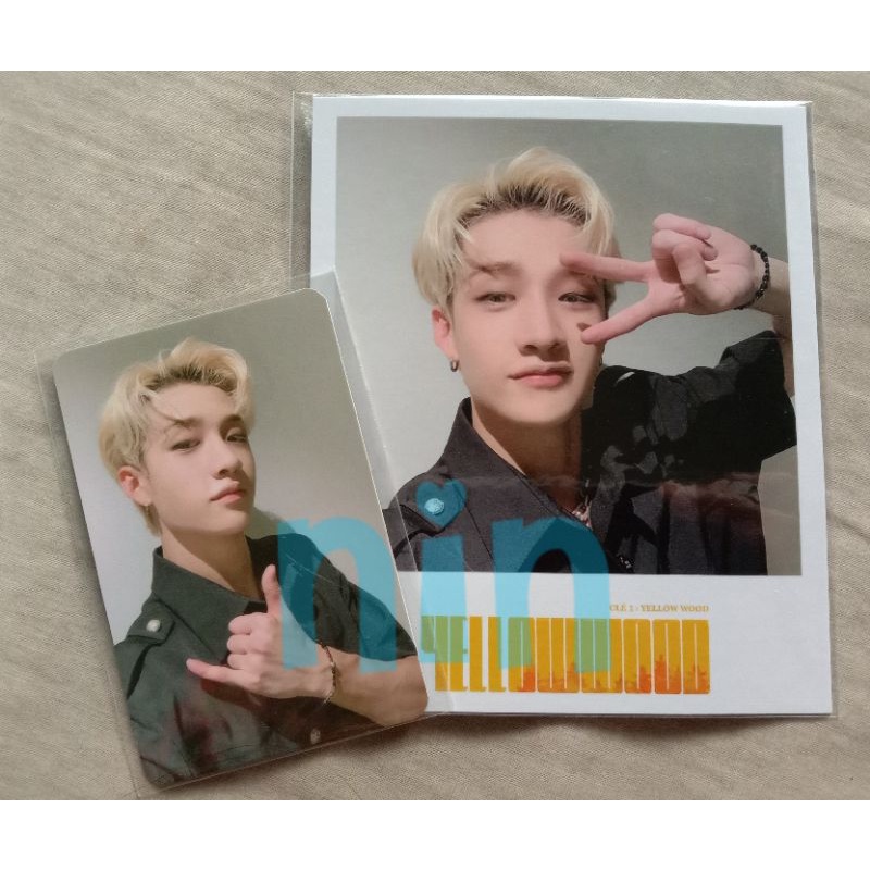 Stray Kids Bangchan Yellow Wood Taiwan SET