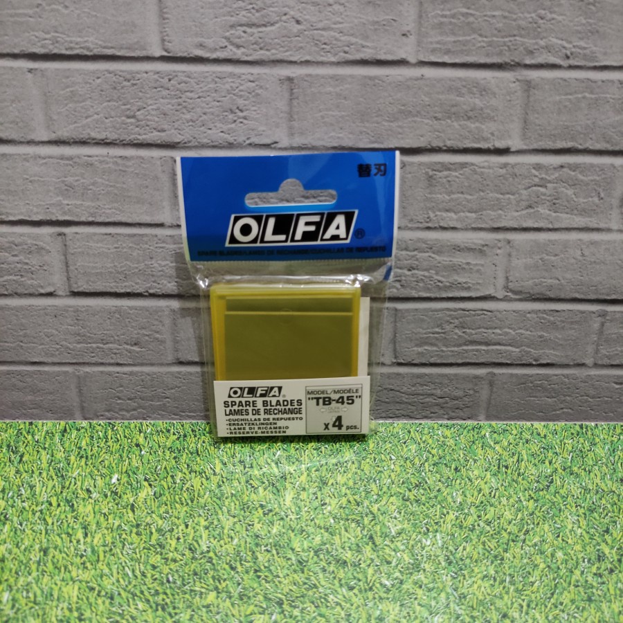 

Refill Cutter Spare Blade TB-45 (4pcs per pack) Olfa JAPAN